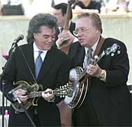 Marty Stuart and Earl Scruggs